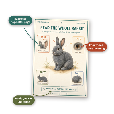 Rabbit Language, Rabbit Body Language and Trust Guide
